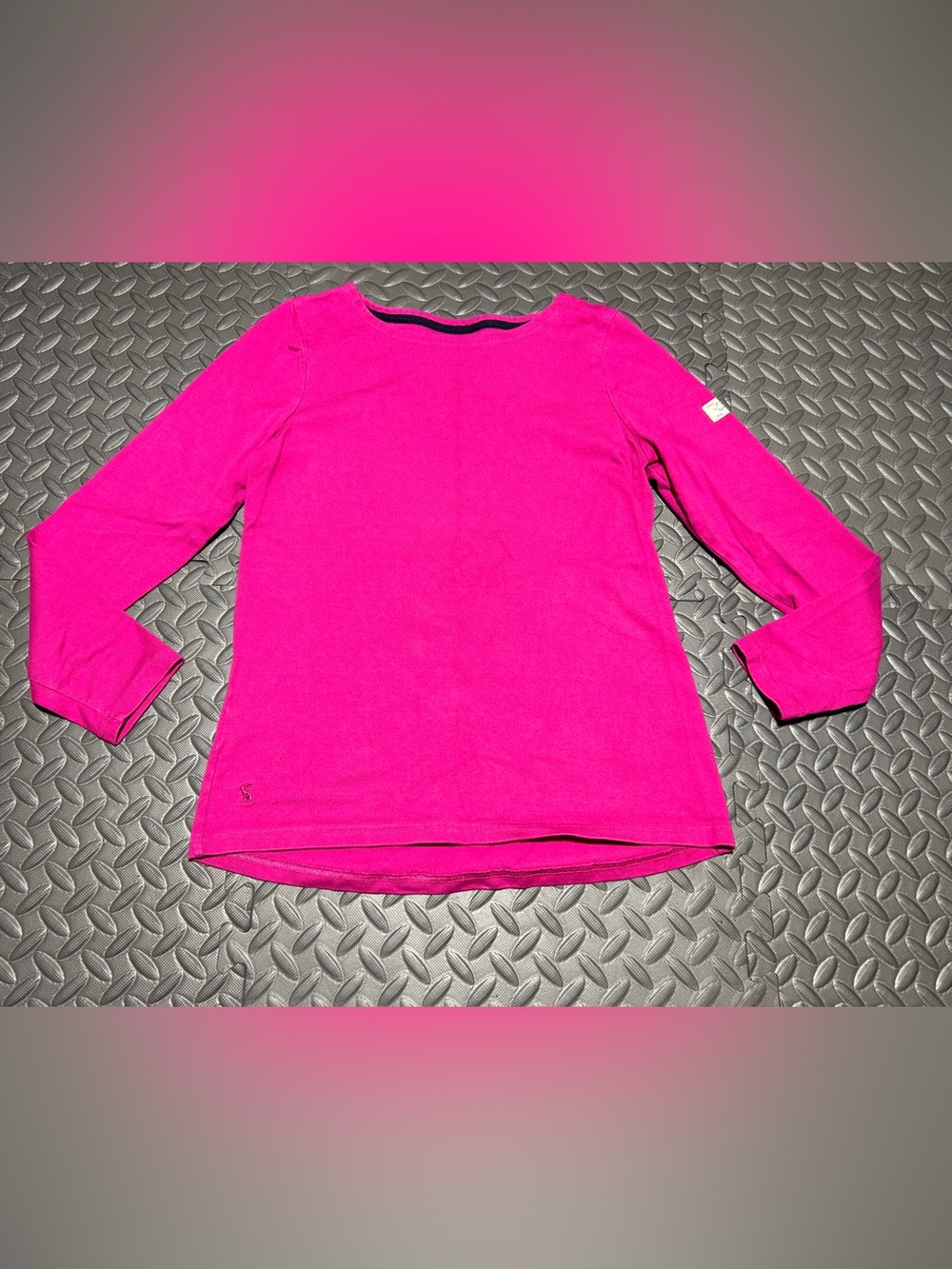 Joules Women’s Pink 3/4 Sleeve 100% Cotton Shirt